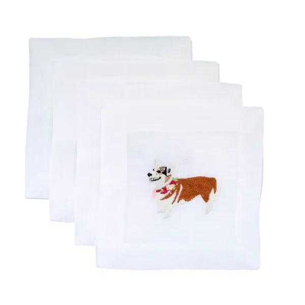 CORGI COCKTAIL NAPKINS