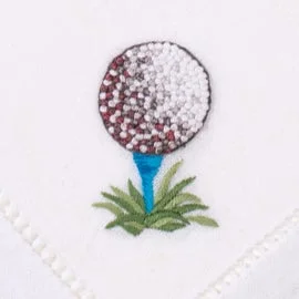 GOLFING MIXED COCKTAIL NAPKIN SET
