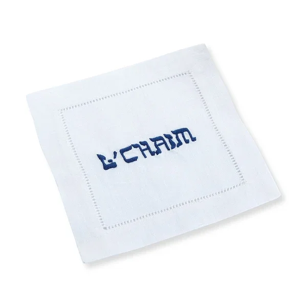 OY VEY YIDDISH COCKTAIL NAPKINS, SET OF 4