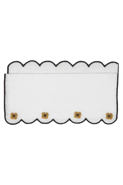 SPRING COCKTAIL NAPKINS IN BROWN, SET OF 6