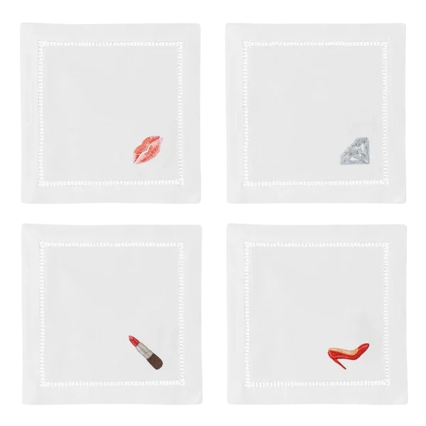 DIVA MIXED COCKTAIL NAPKIN SET
